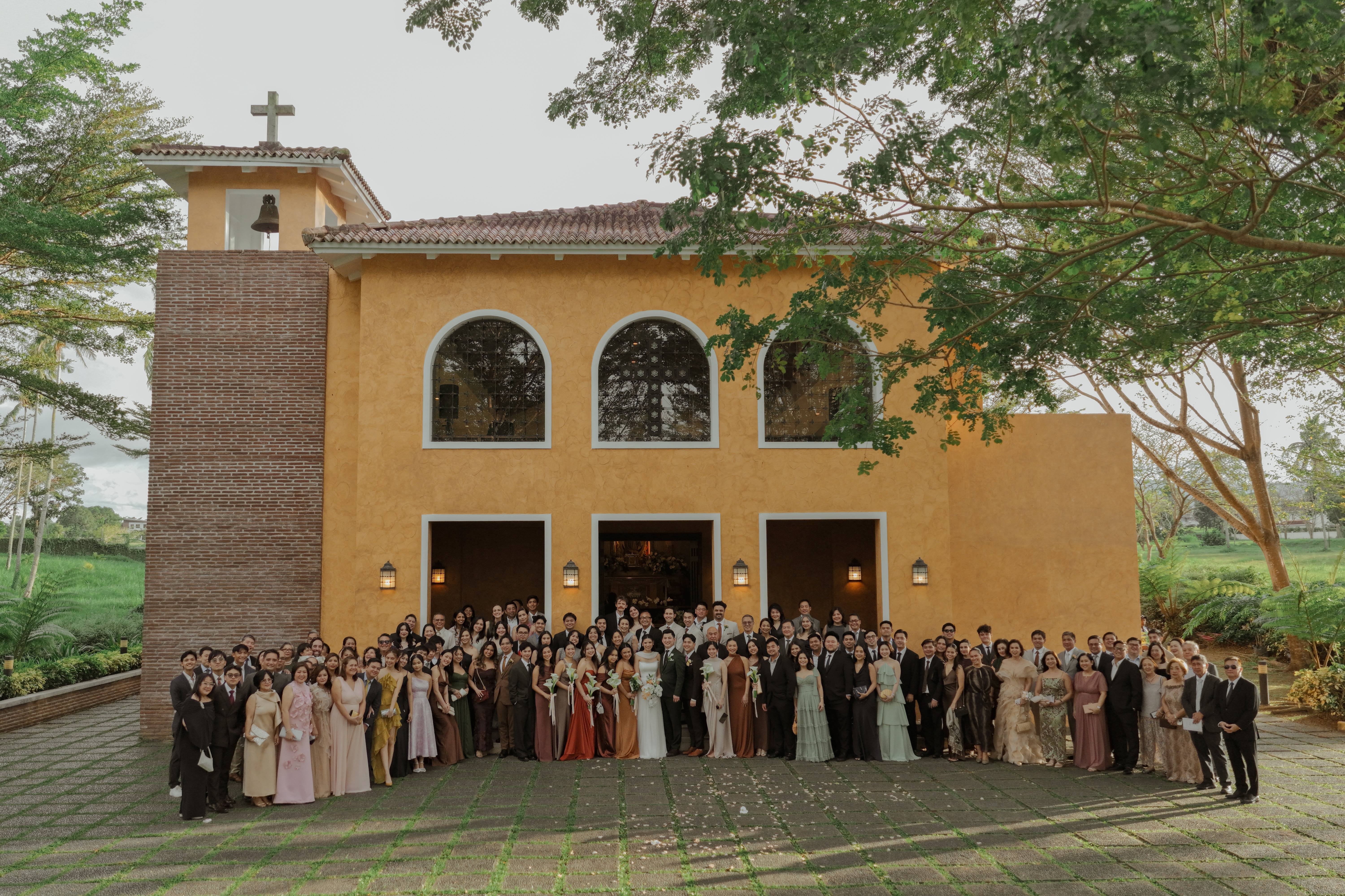 Wedding group photo